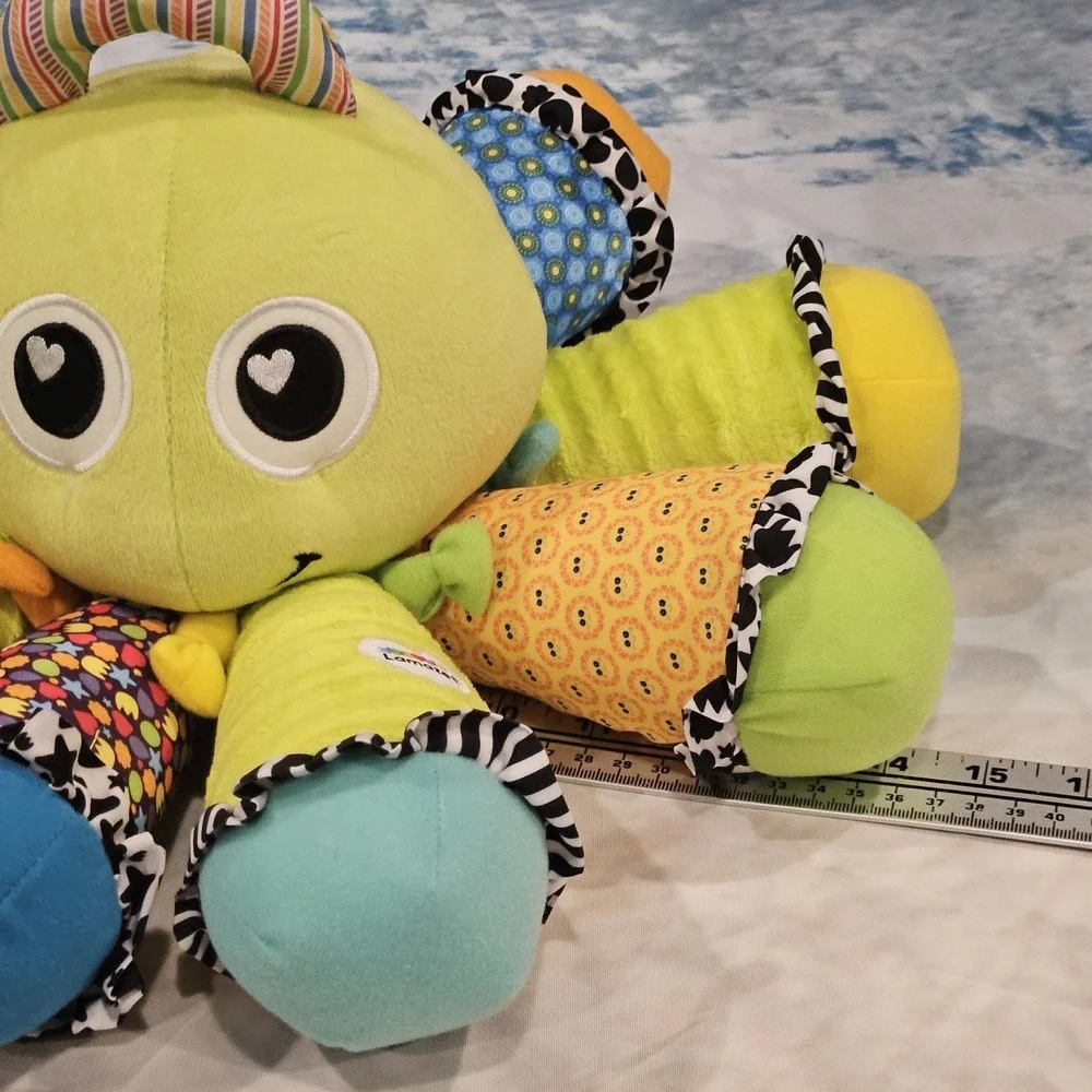 Lamaze Octopus Baby Toy Sensory Plush Squeaker Colorful‎ Legs Infant Toy